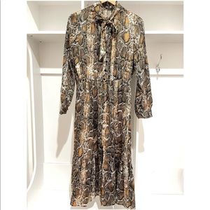 Zara Midi Print Dress